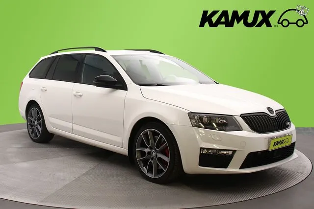 Skoda Octavia Combi 2,0 TDI RS DSG Autom. / Juuri tehty jakopää / Adapt. vakkari / Pa. Lisälämmitin / Image 1